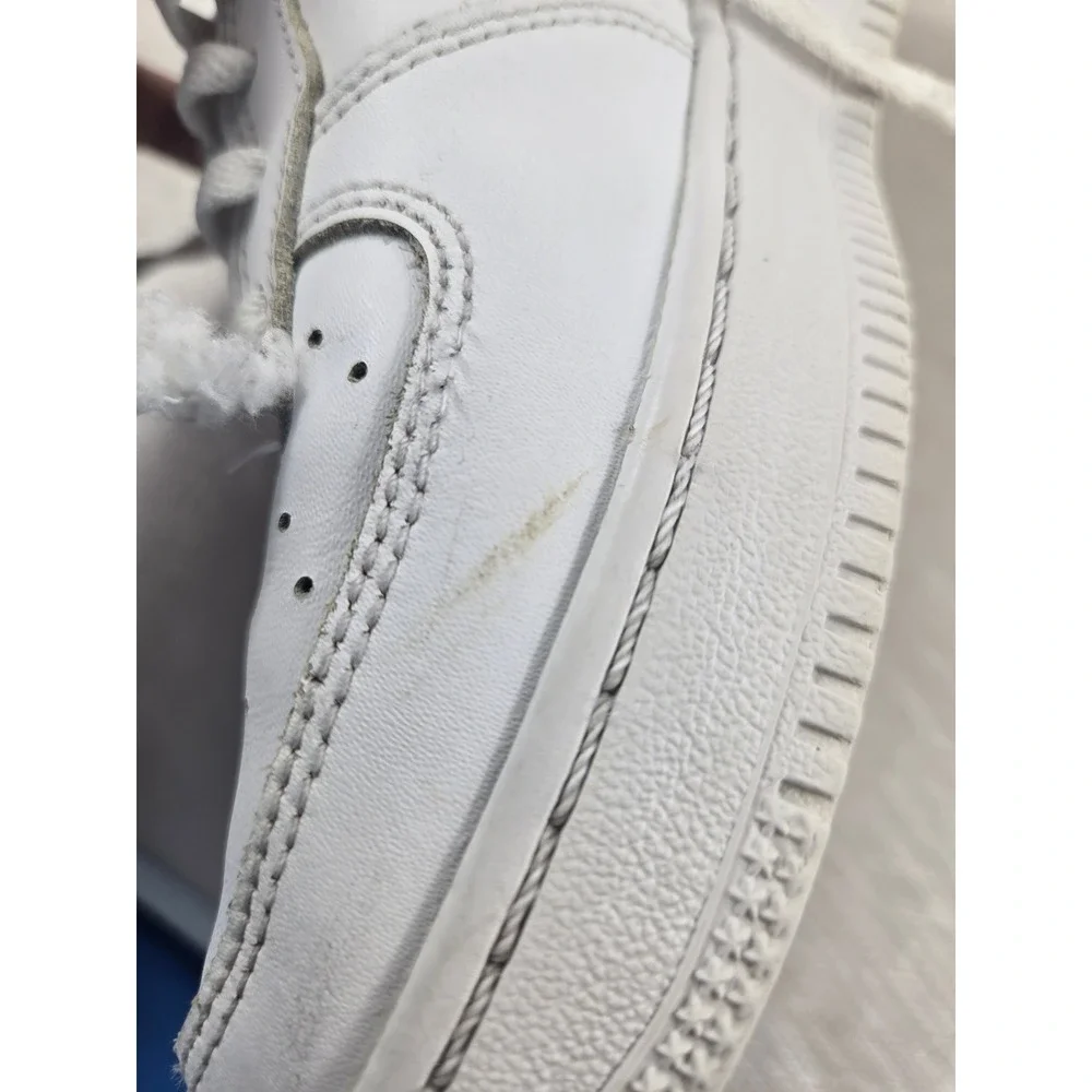 Nike Air Force 1 Low Triple White Youth Sneakers DH2920-111 Size 5Y